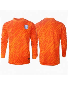 Inghilterra Portiere Maglia Gara Casa Repliche Europei 2024 Maniche Lunghe